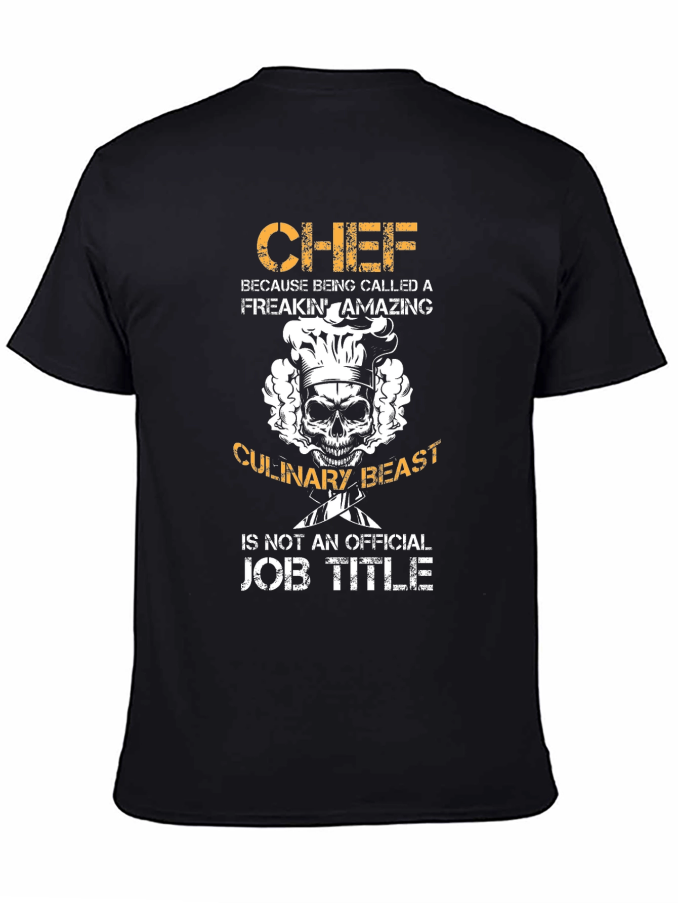 Chef Culinary Beast Graphic T-Shirt
