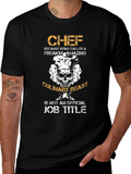 Chef Culinary Beast Graphic T-Shirt
