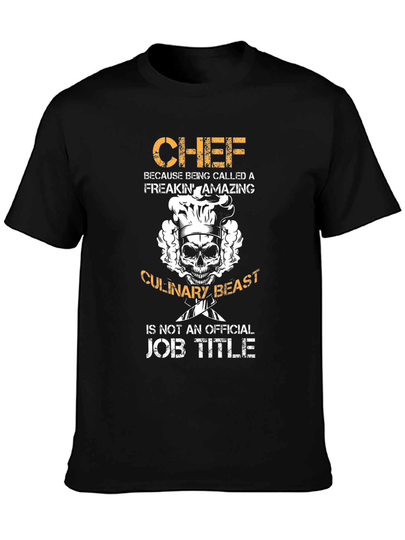 Chef Culinary Beast Graphic T-Shirt