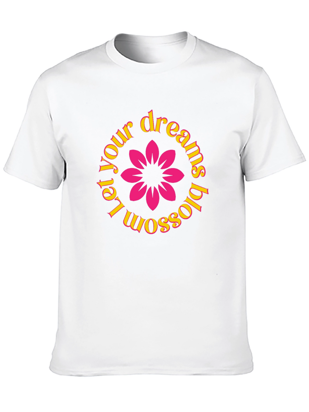 Dreams Blossom Black T-Shirt