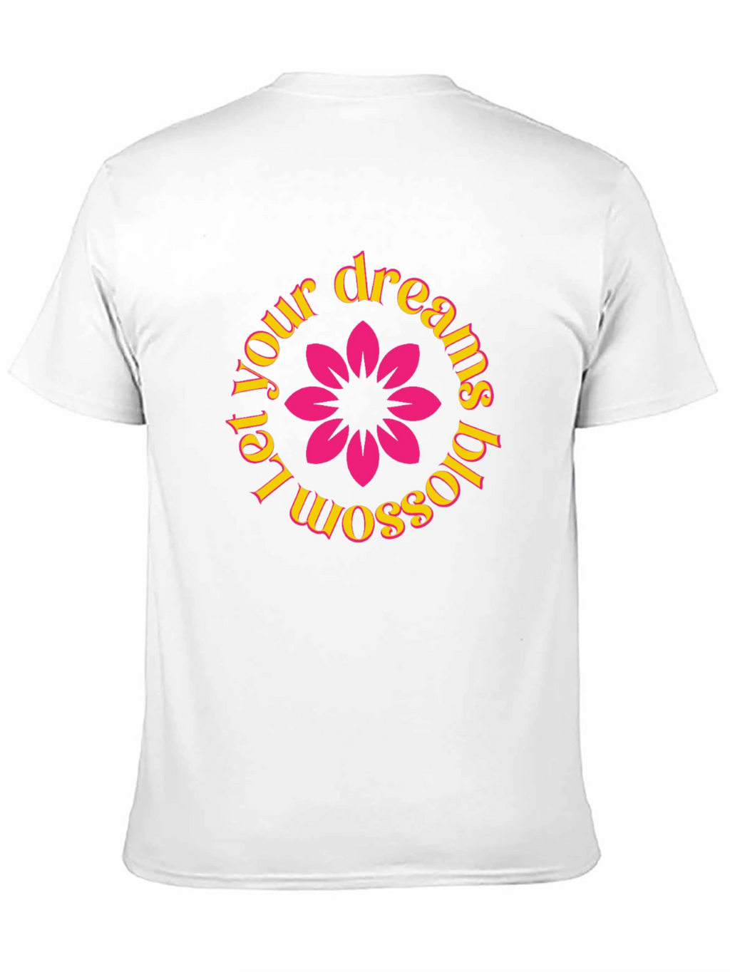 Dreams Blossom Black T-Shirt