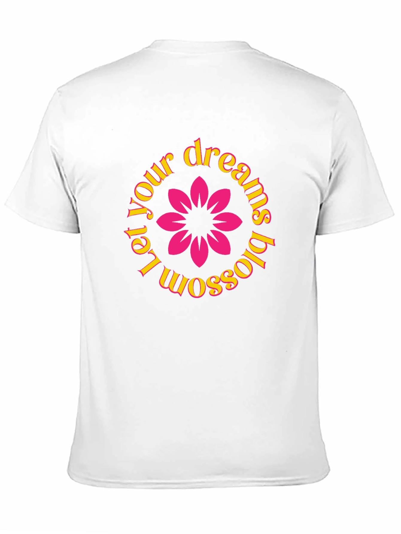 Dreams Blossom Black T-Shirt