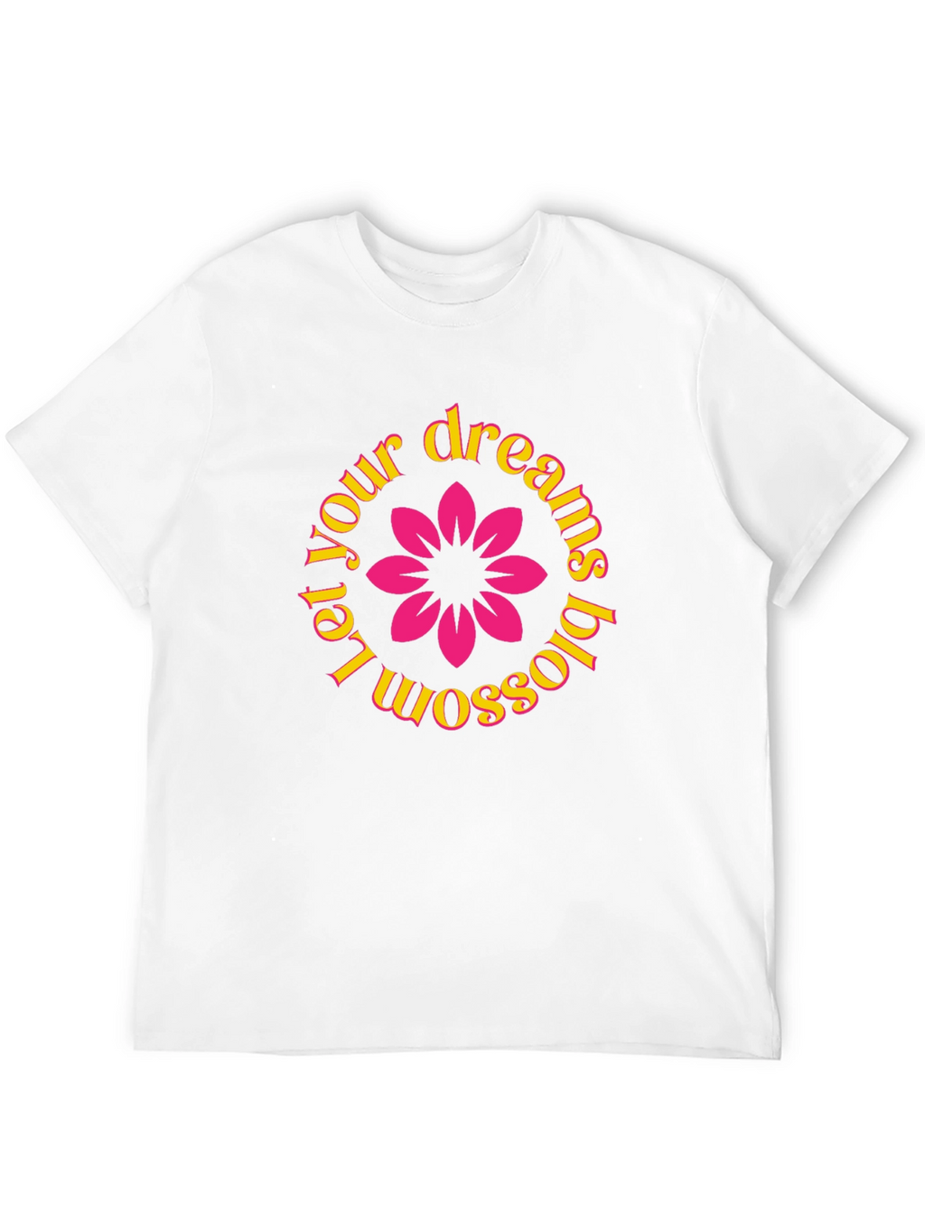 Dreams Blossom Black T-Shirt