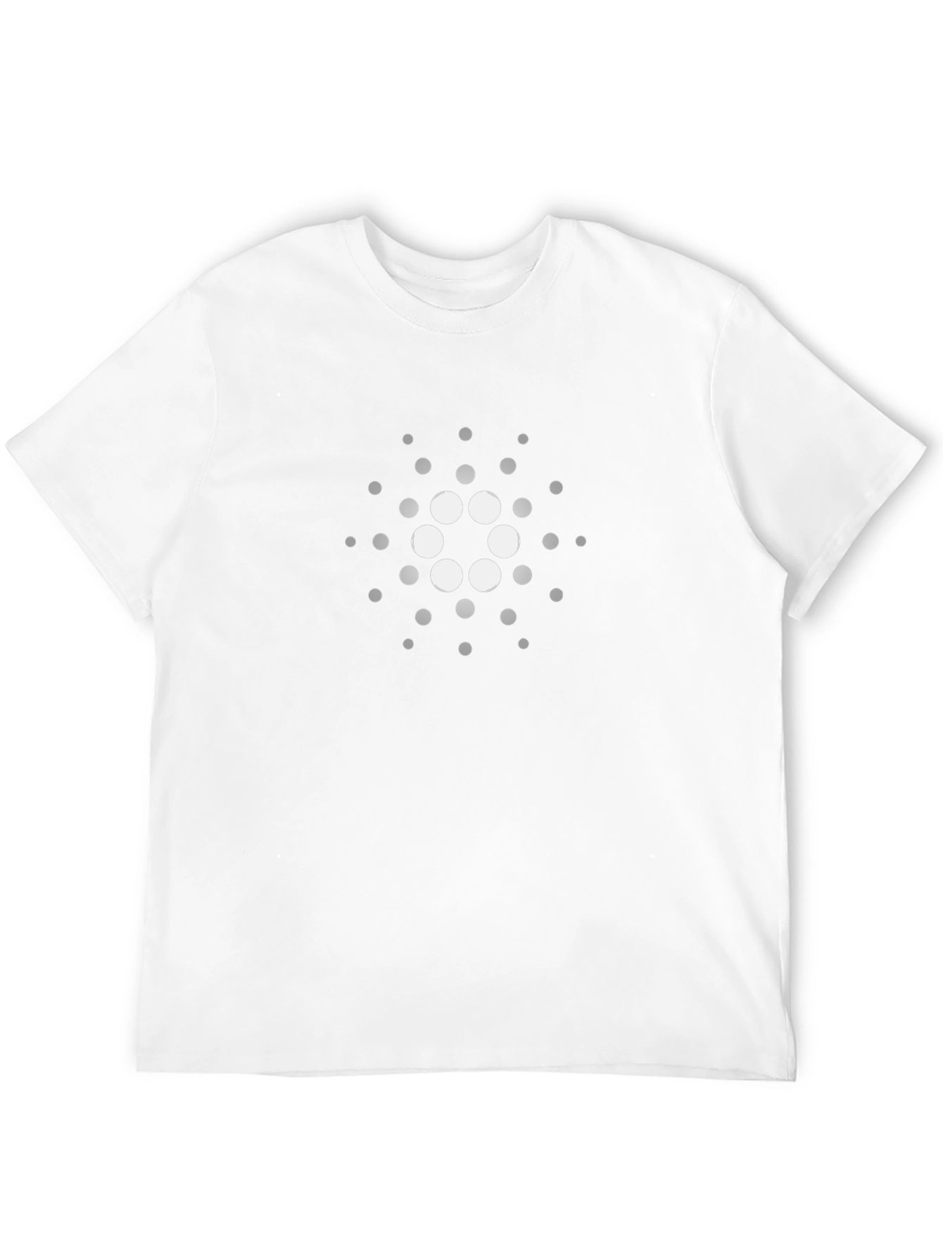 Cardano ADA Crypto Logo T-Shirt - Black