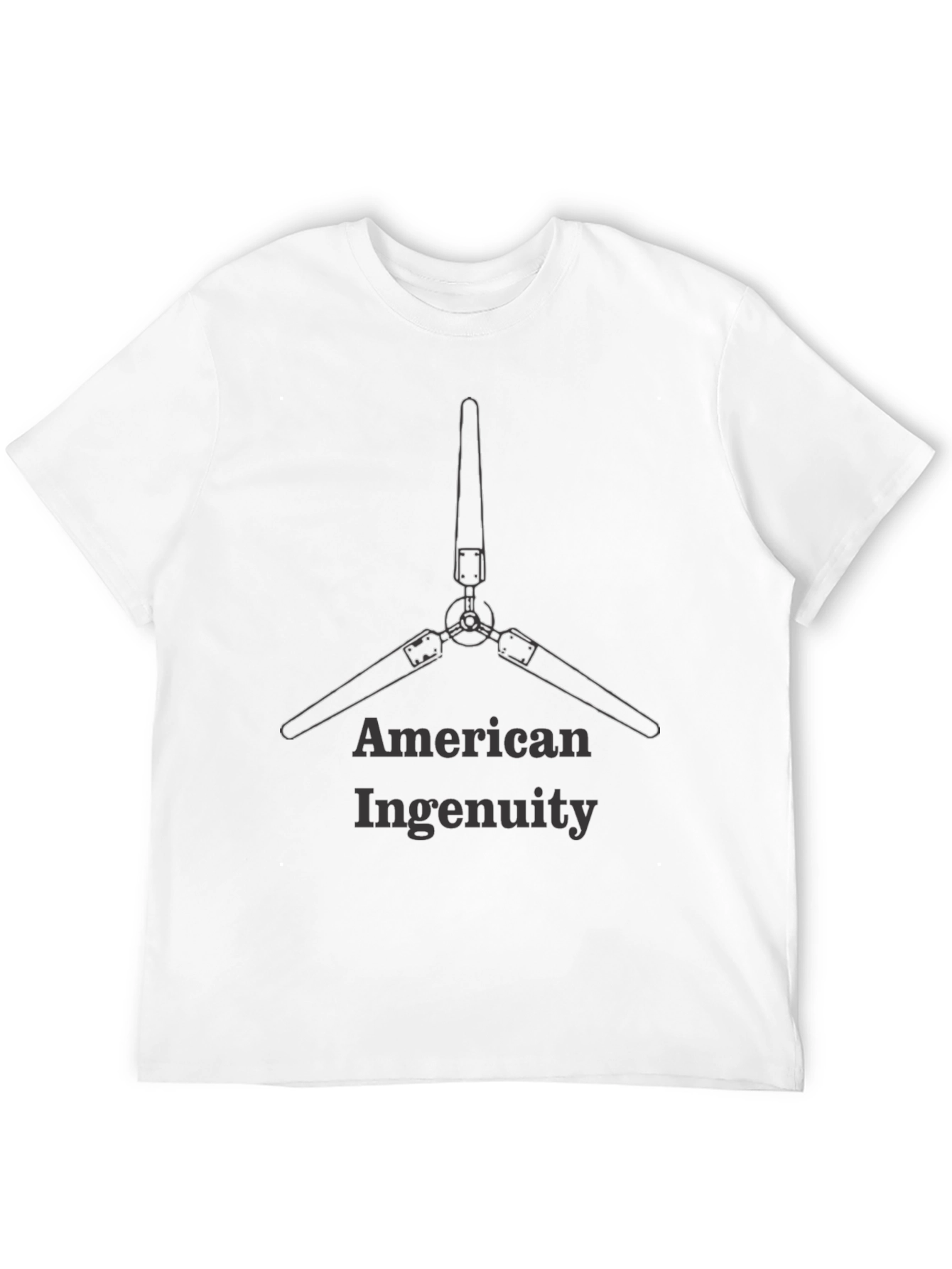 American Ingenuity Propeller Graphic Tee - Black