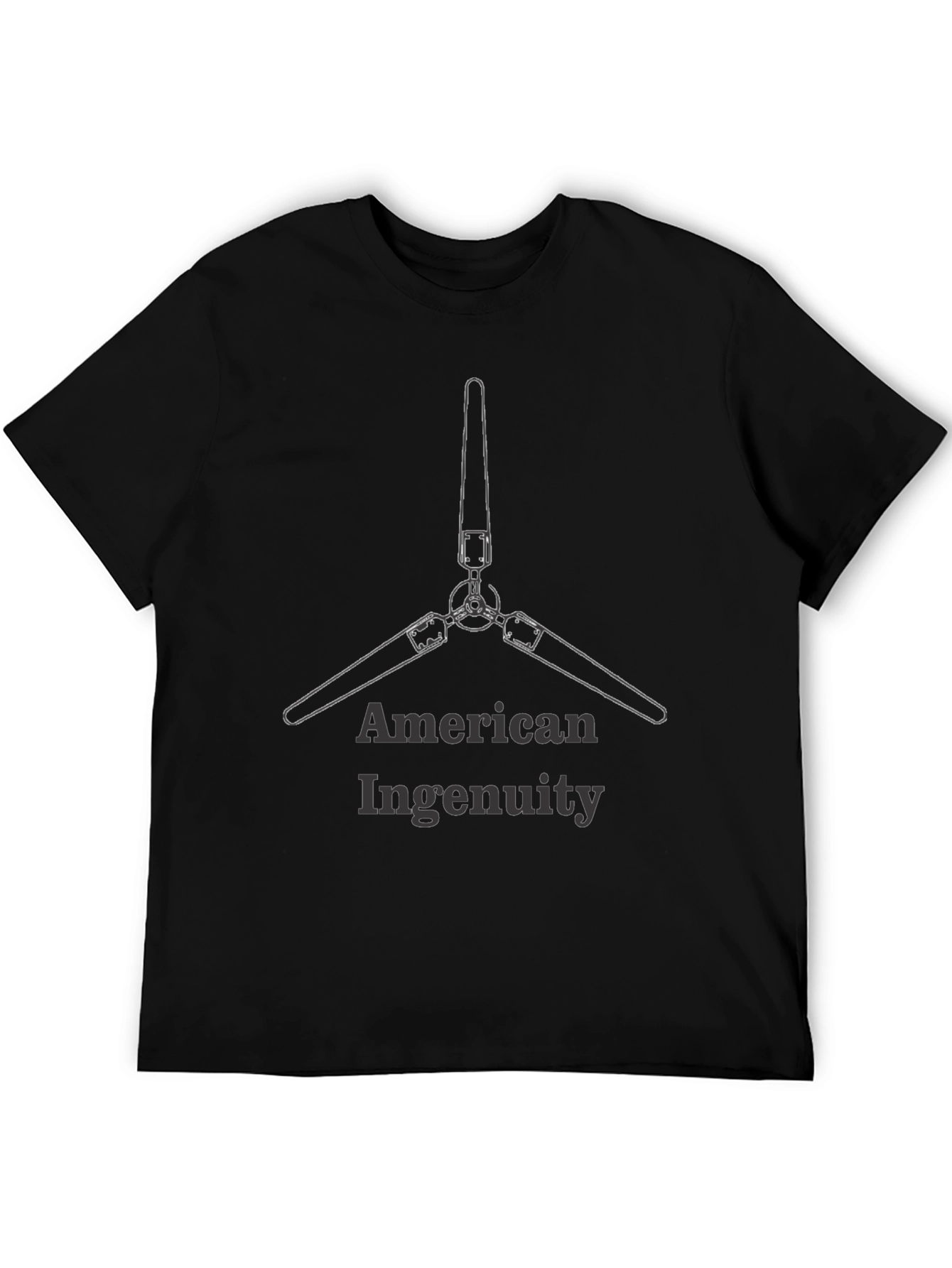 American Ingenuity Propeller Graphic Tee - Black