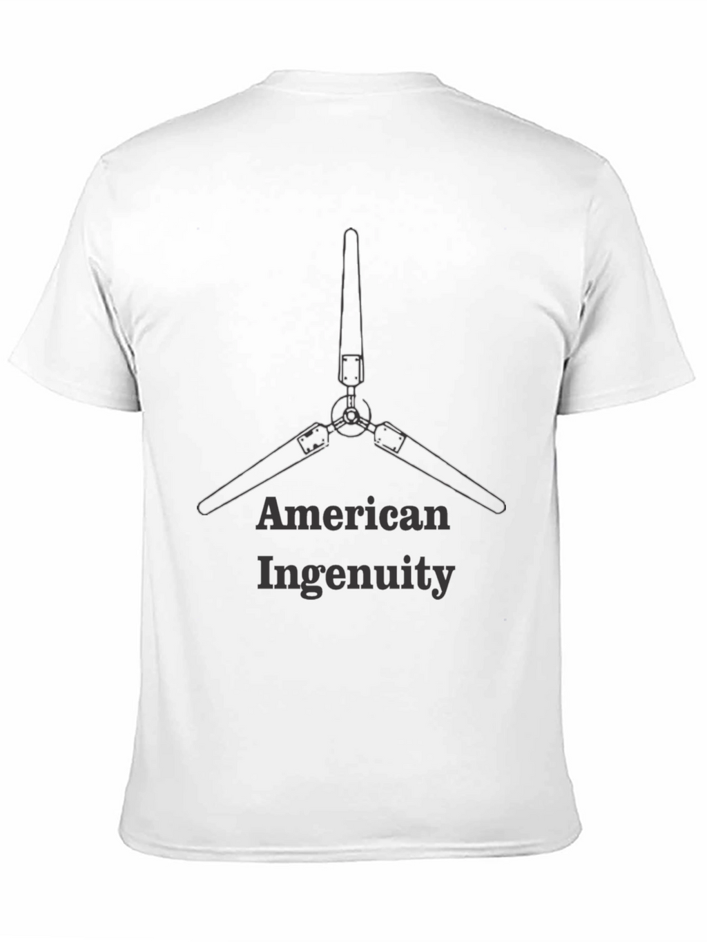 American Ingenuity Propeller Graphic Tee - Black