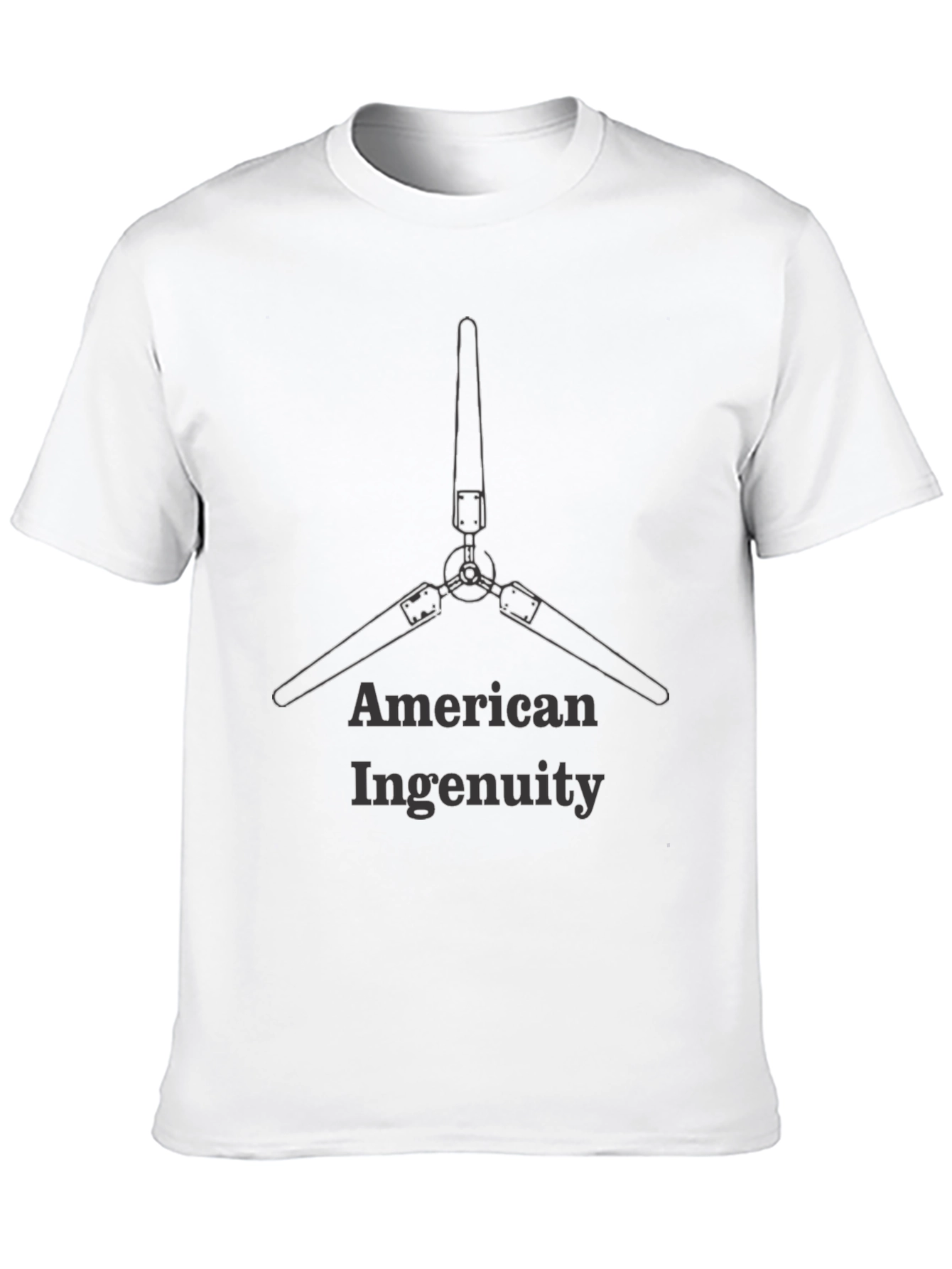 American Ingenuity Propeller Graphic Tee - Black