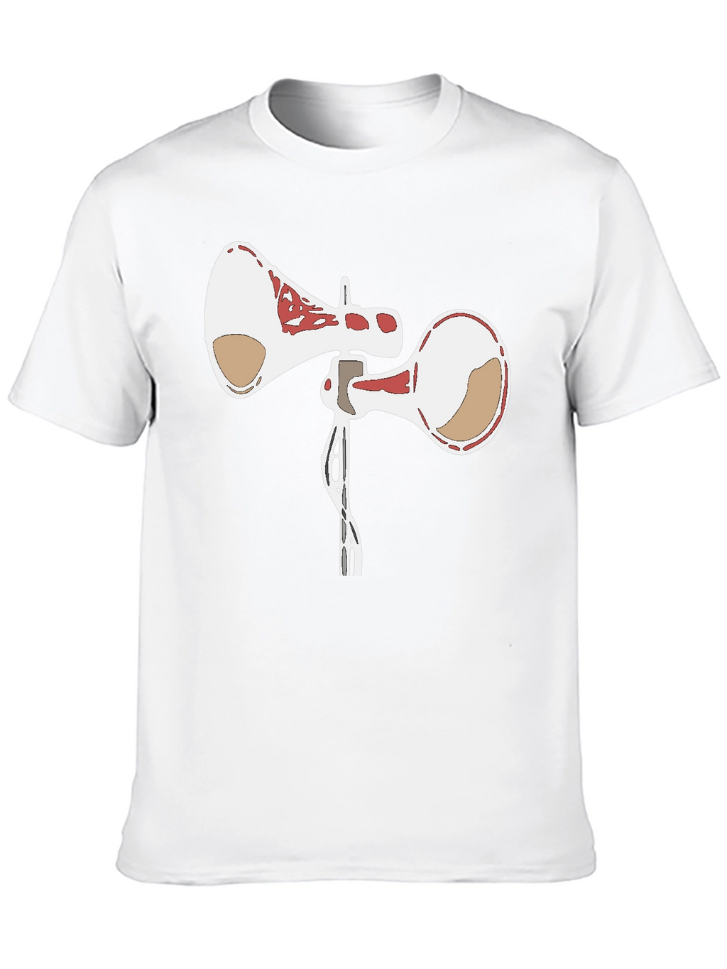 Siren Head Graphic Tee - Black