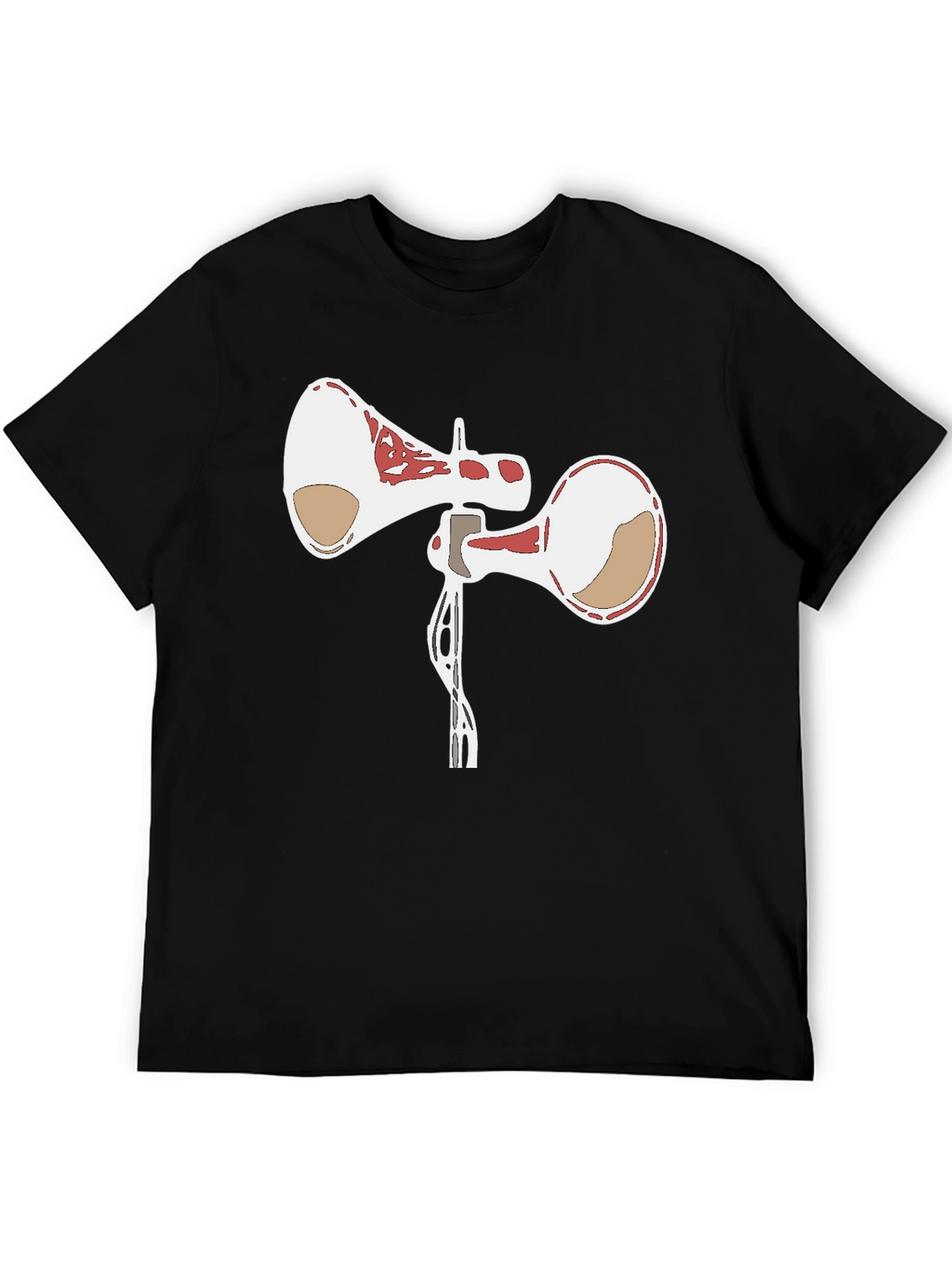 Siren Head Graphic Tee - Black