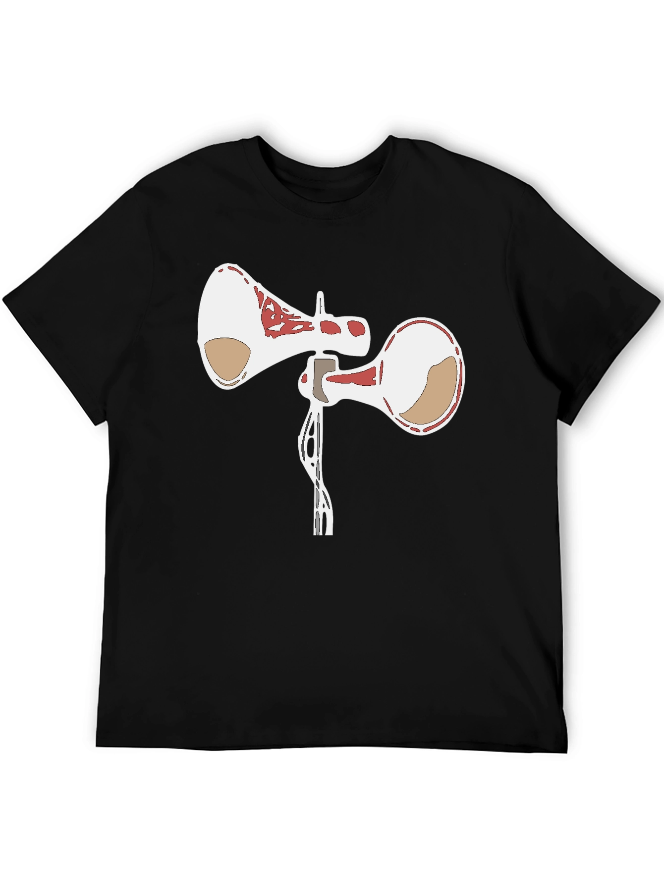 Siren Head Graphic Tee - Black