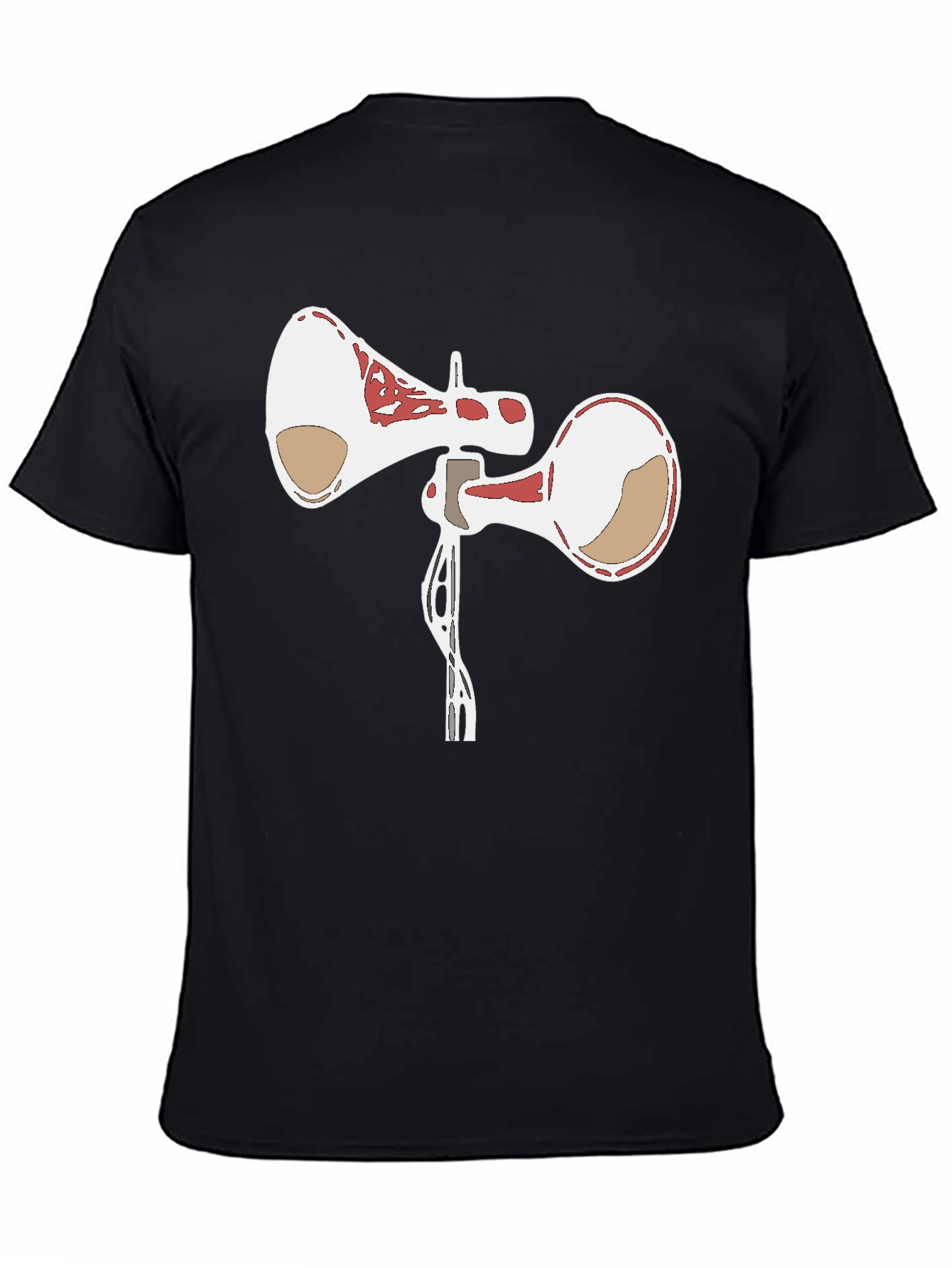 Siren Head Graphic Tee - Black
