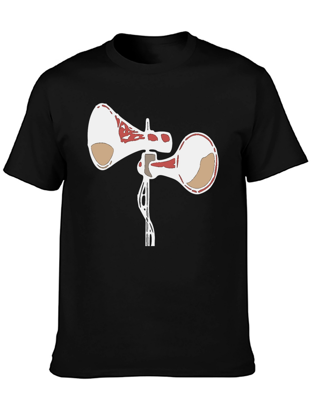 Siren Head Graphic Tee - Black