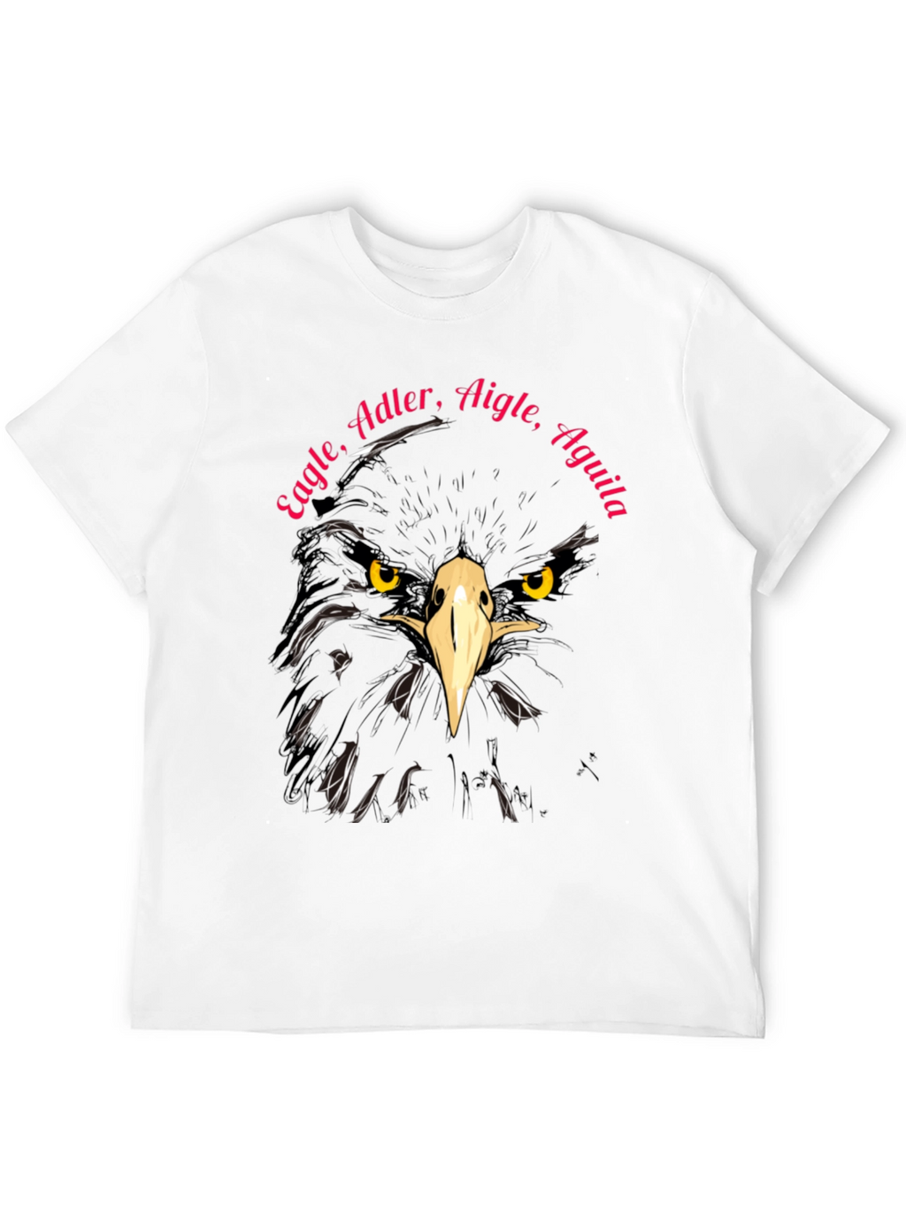 Eagle T-Shirt - Adler Aigle Aguila - Unique Design