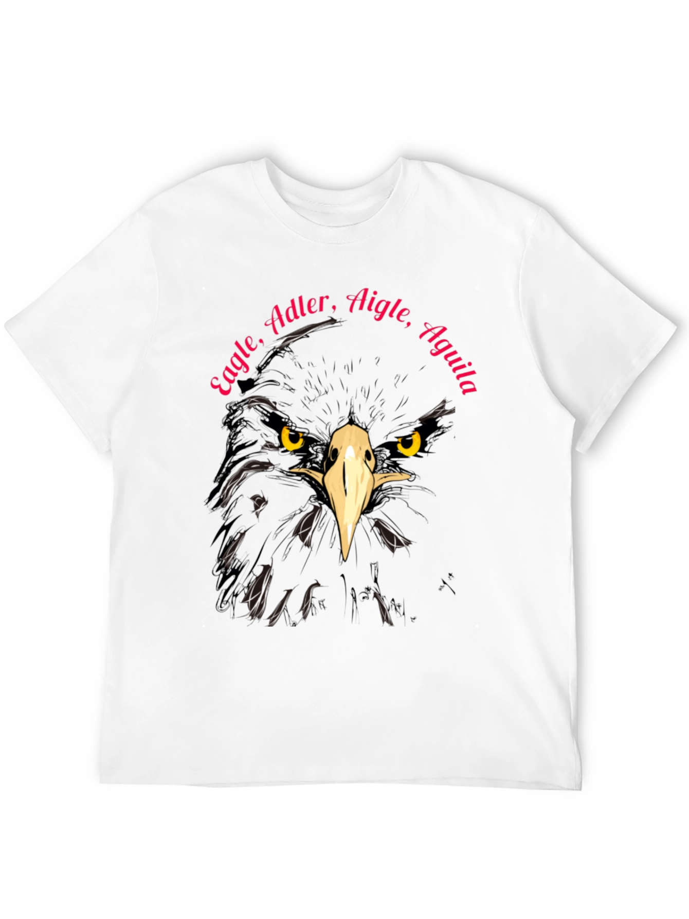 Eagle T-Shirt - Adler Aigle Aguila - Unique Design