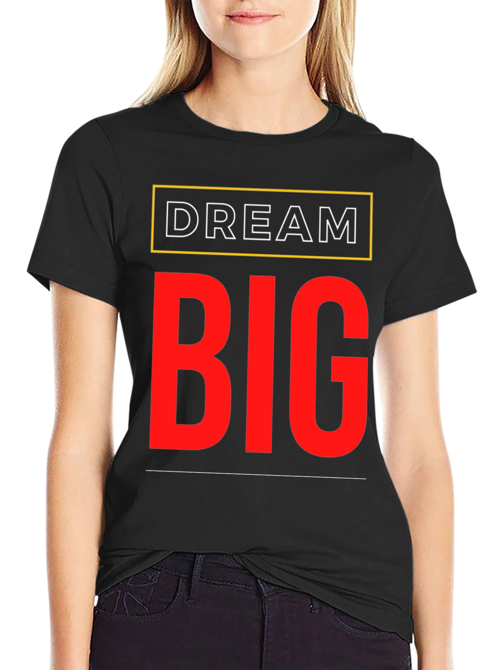 Dream Big Graphic T-Shirt - Motivational Tee