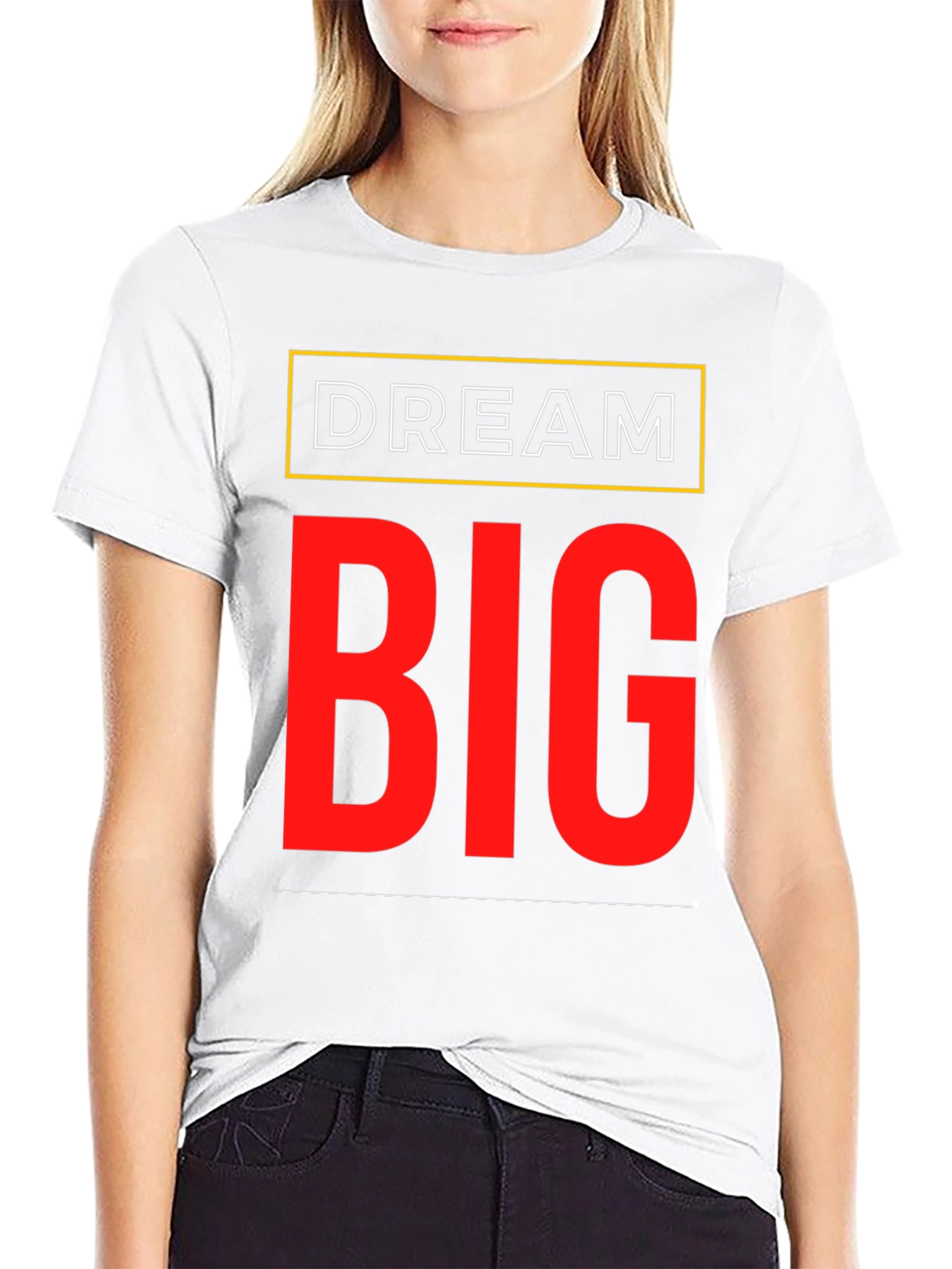 Dream Big Graphic T-Shirt - Motivational Tee