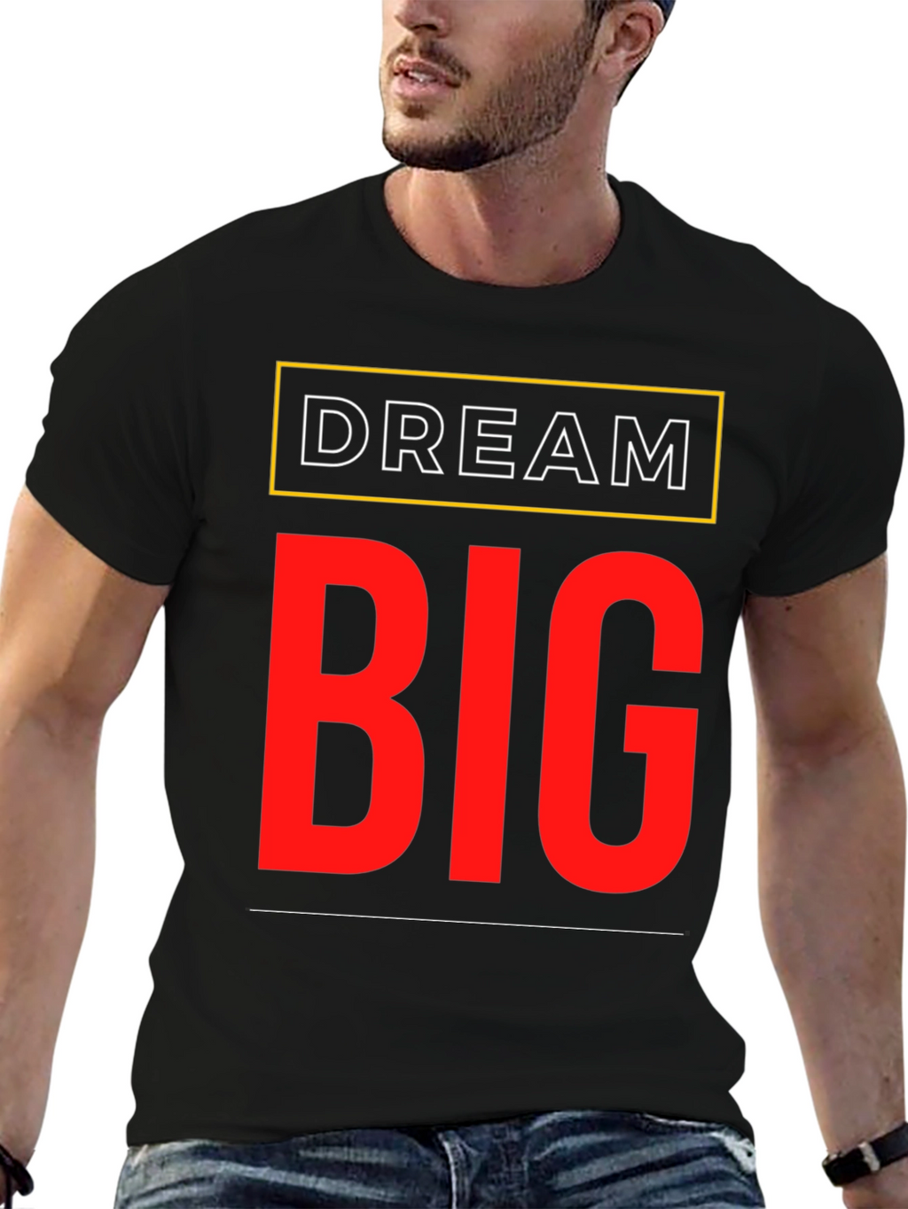 Dream Big Graphic T-Shirt - Motivational Tee