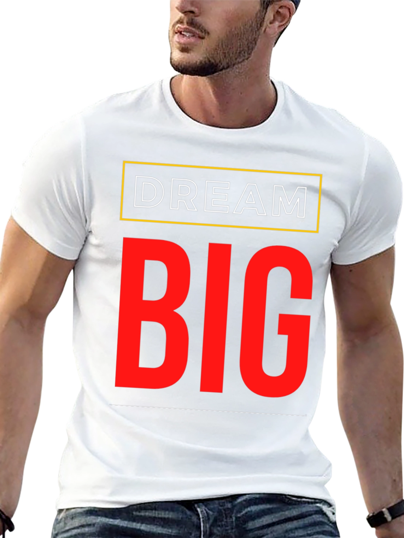 Dream Big Graphic T-Shirt - Motivational Tee