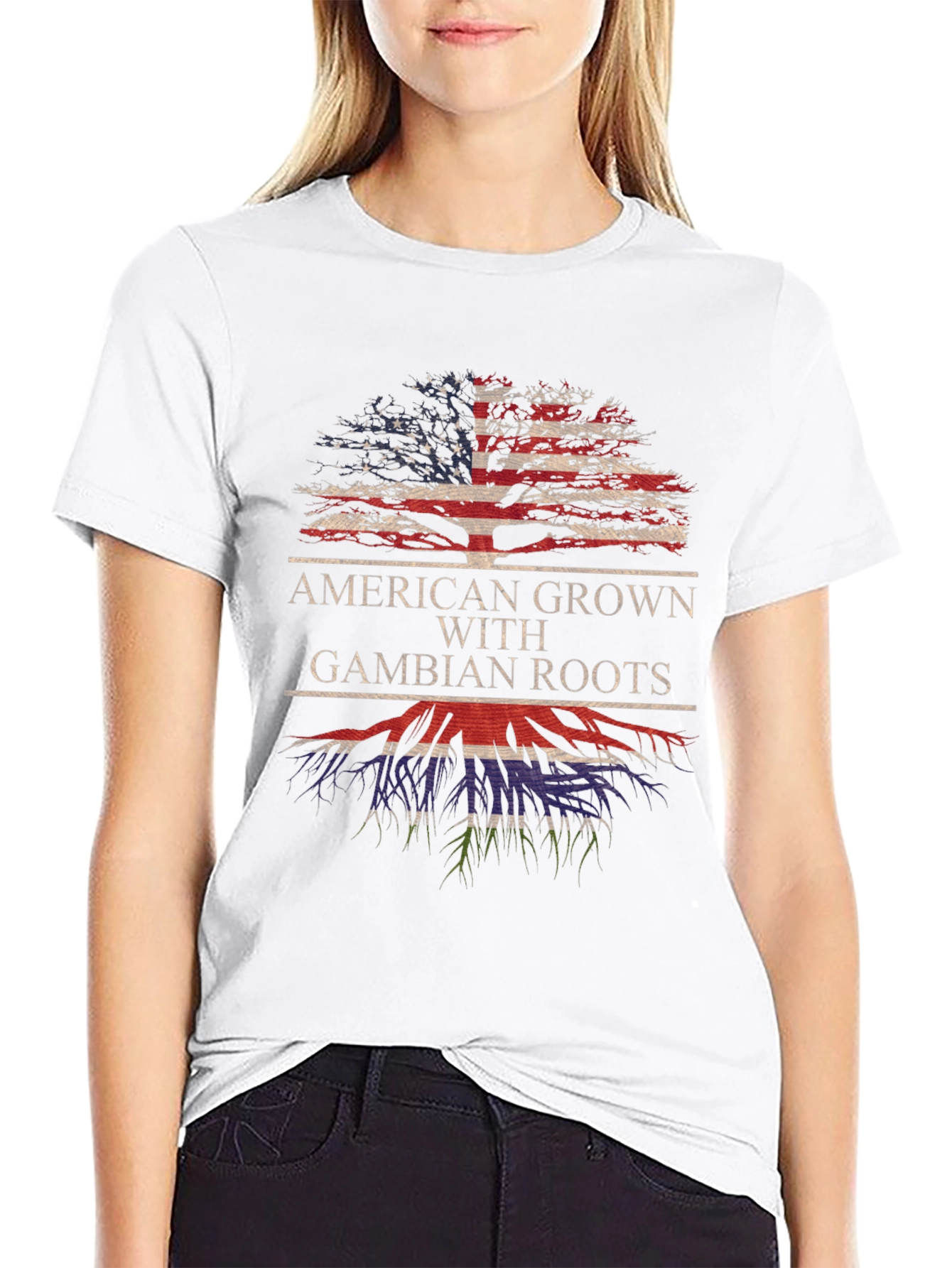 American Grown with Gambian Roots T-Shirt