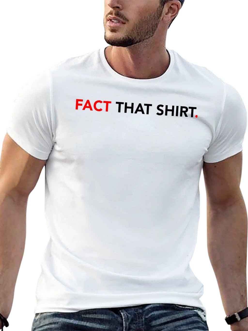Fact That Shirt Mens Black Tee