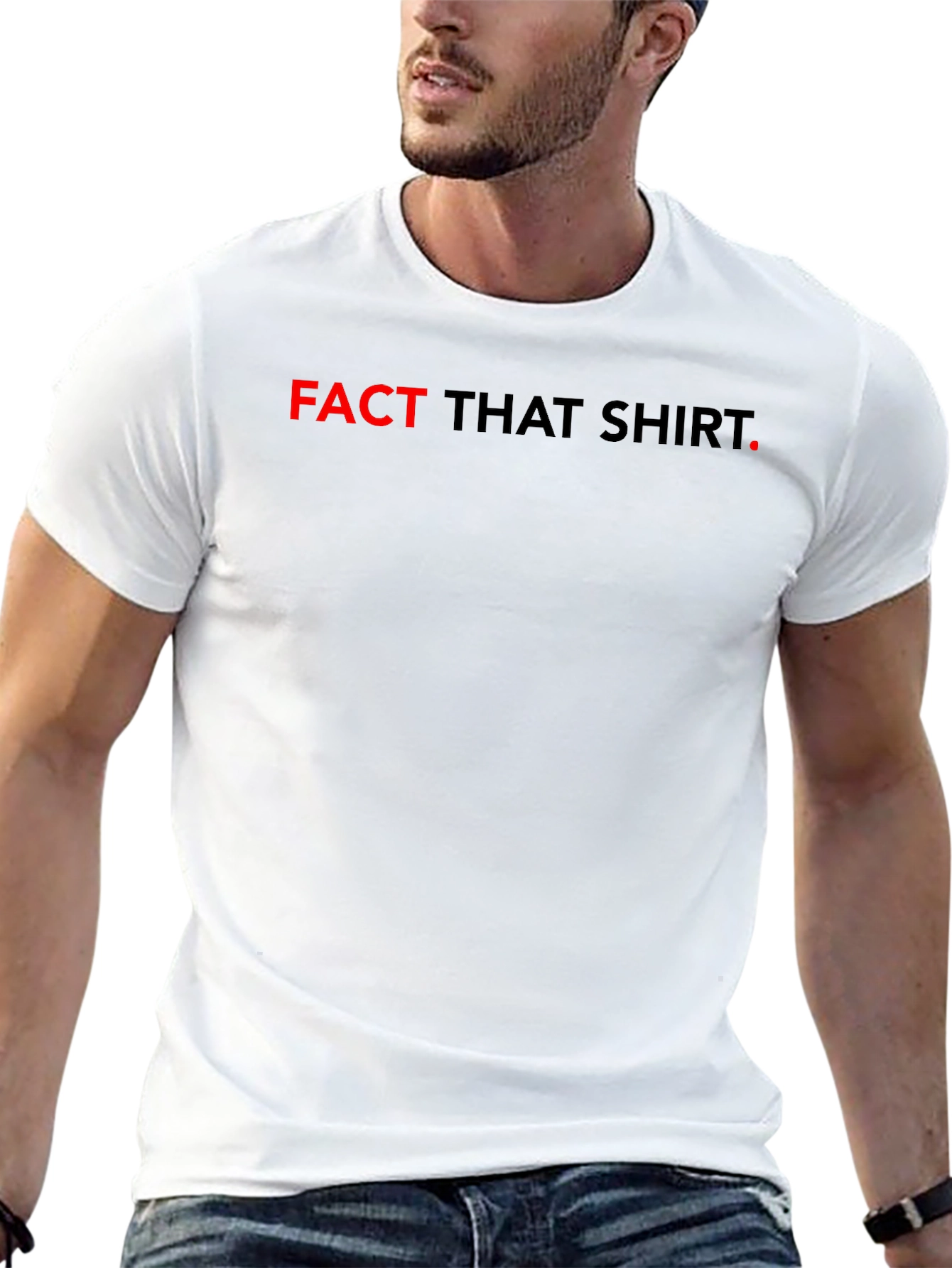 Fact That Shirt Mens Black Tee