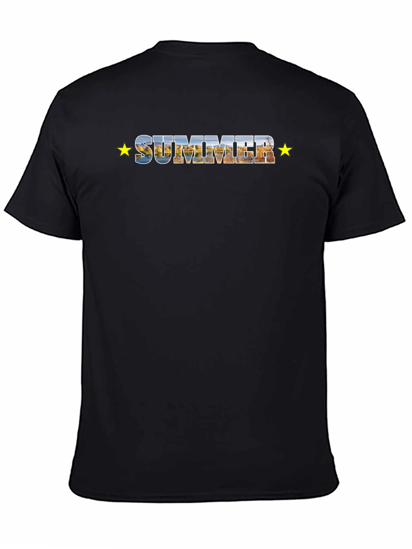 Summer Scenic Graphic Tee - Stylish Comfort