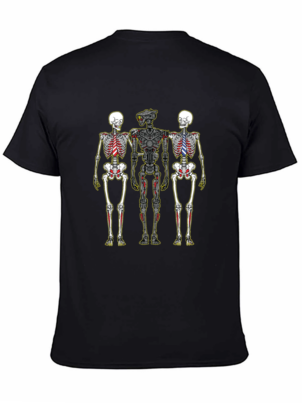 Skeleton Trio Graphic T-Shirt