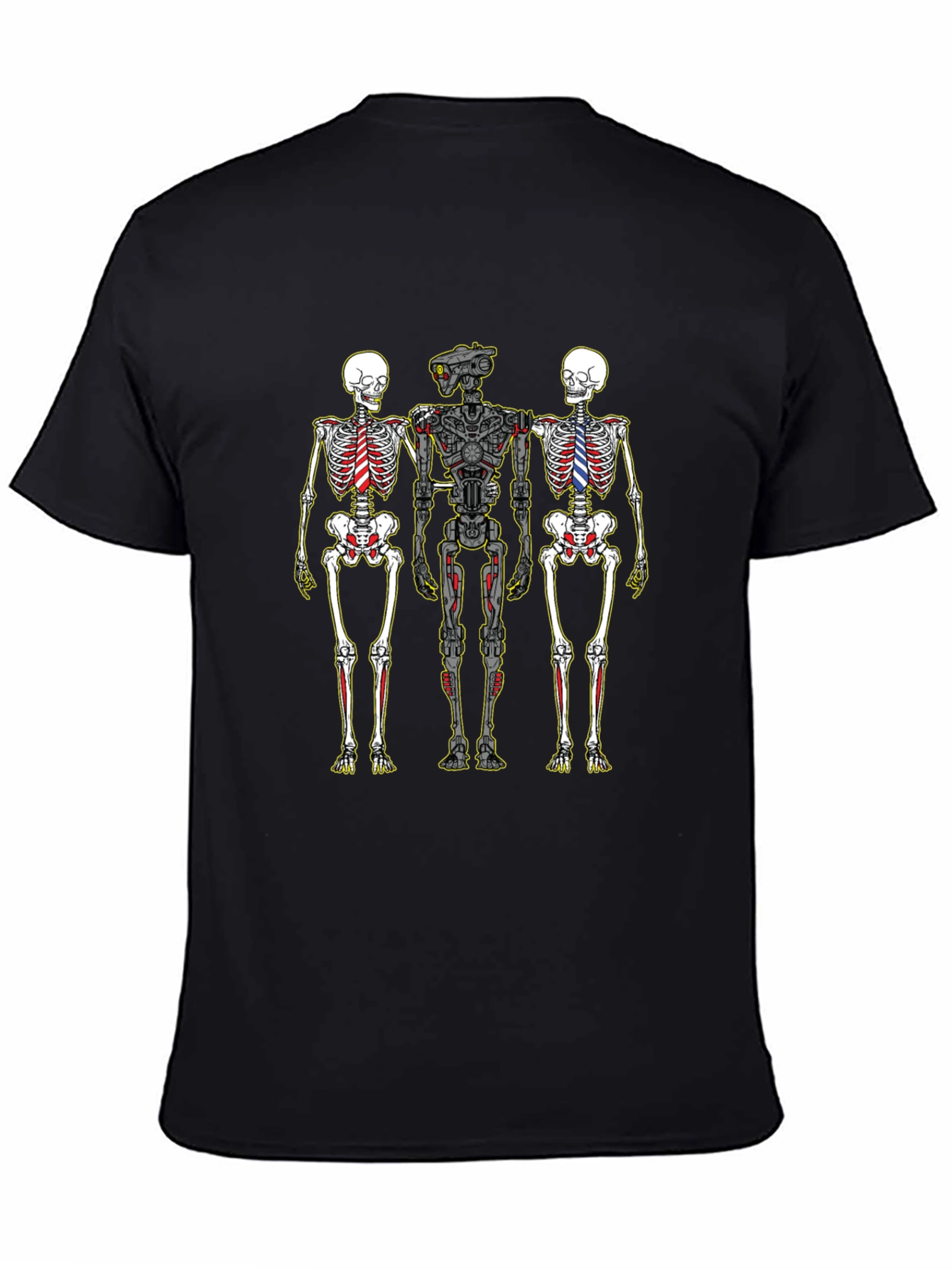 Skeleton Trio Graphic T-Shirt