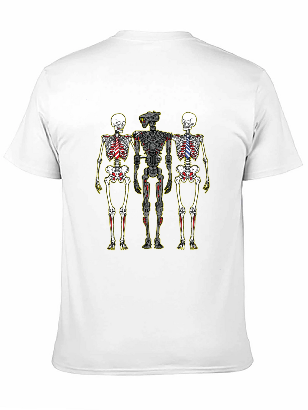 Skeleton Trio Graphic T-Shirt