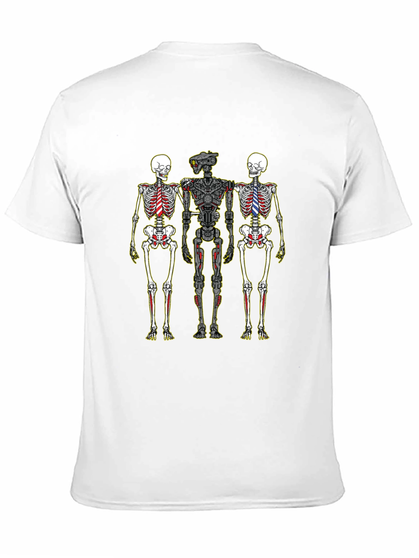 Skeleton Trio Graphic T-Shirt