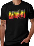 Camping is Life Retro T-Shirt