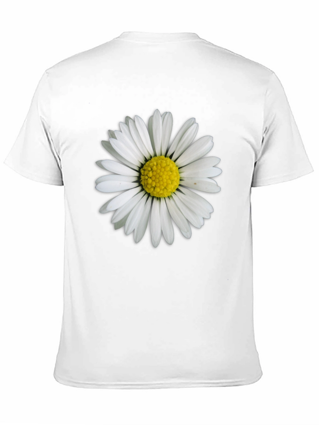 Daisy Graphic Tee - Black Cotton Comfort