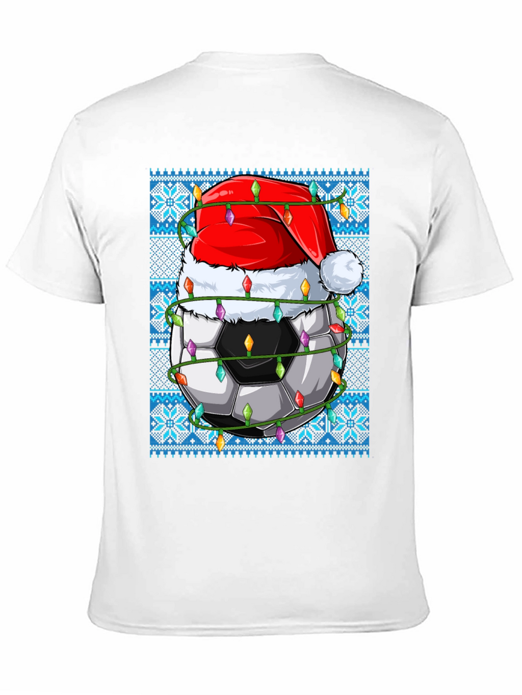 Festive Soccer Christmas T-Shirt
