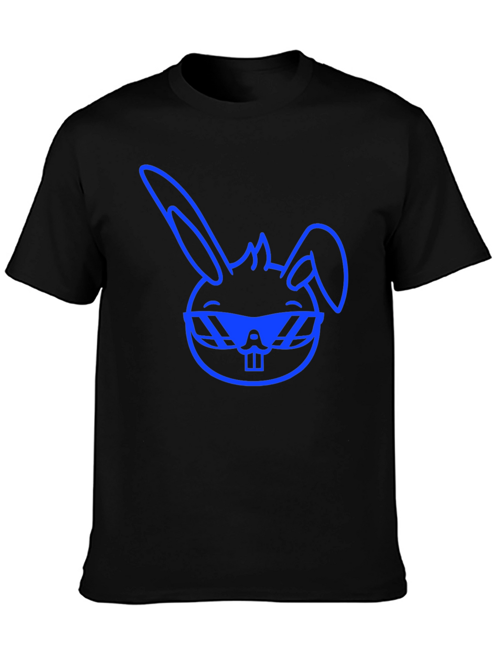 Cool Blue Bunny Graphic Tee