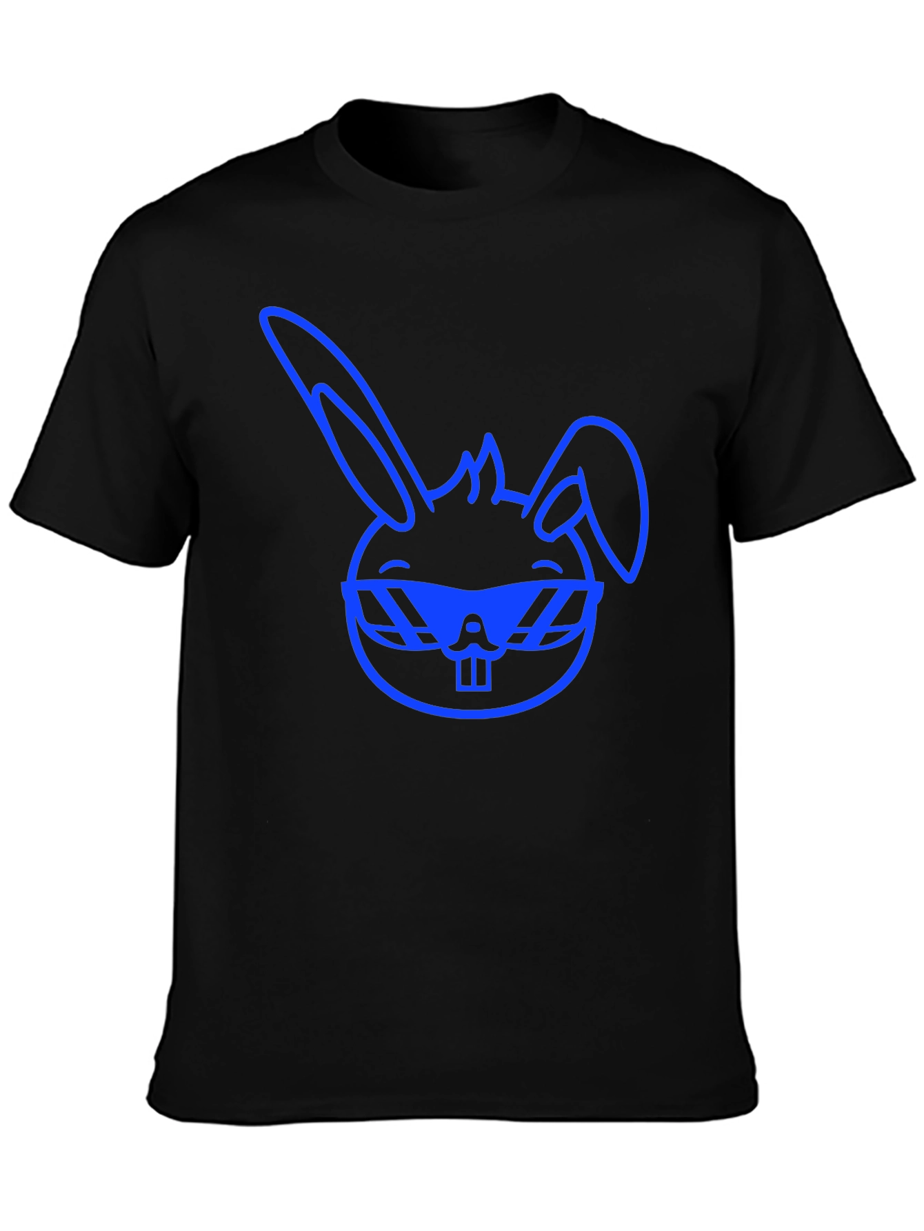 Cool Blue Bunny Graphic Tee