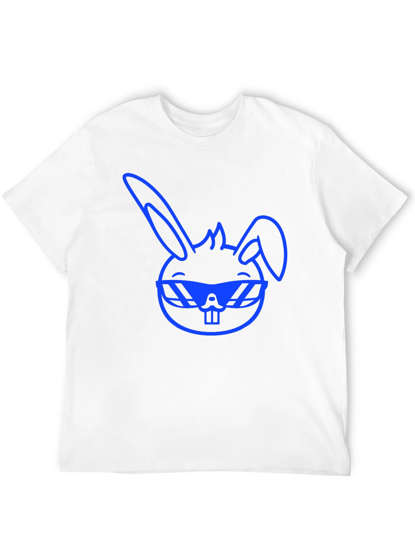 Cool Blue Bunny Graphic Tee