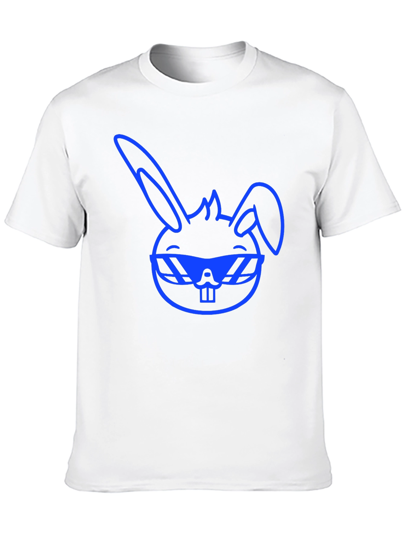Cool Blue Bunny Graphic Tee