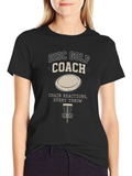 Disc Golf Coach T-Shirt - Chain Reactions Every Throw
