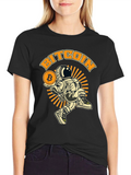 Bitcoin Astronaut T-Shirt - Crypto Fashion