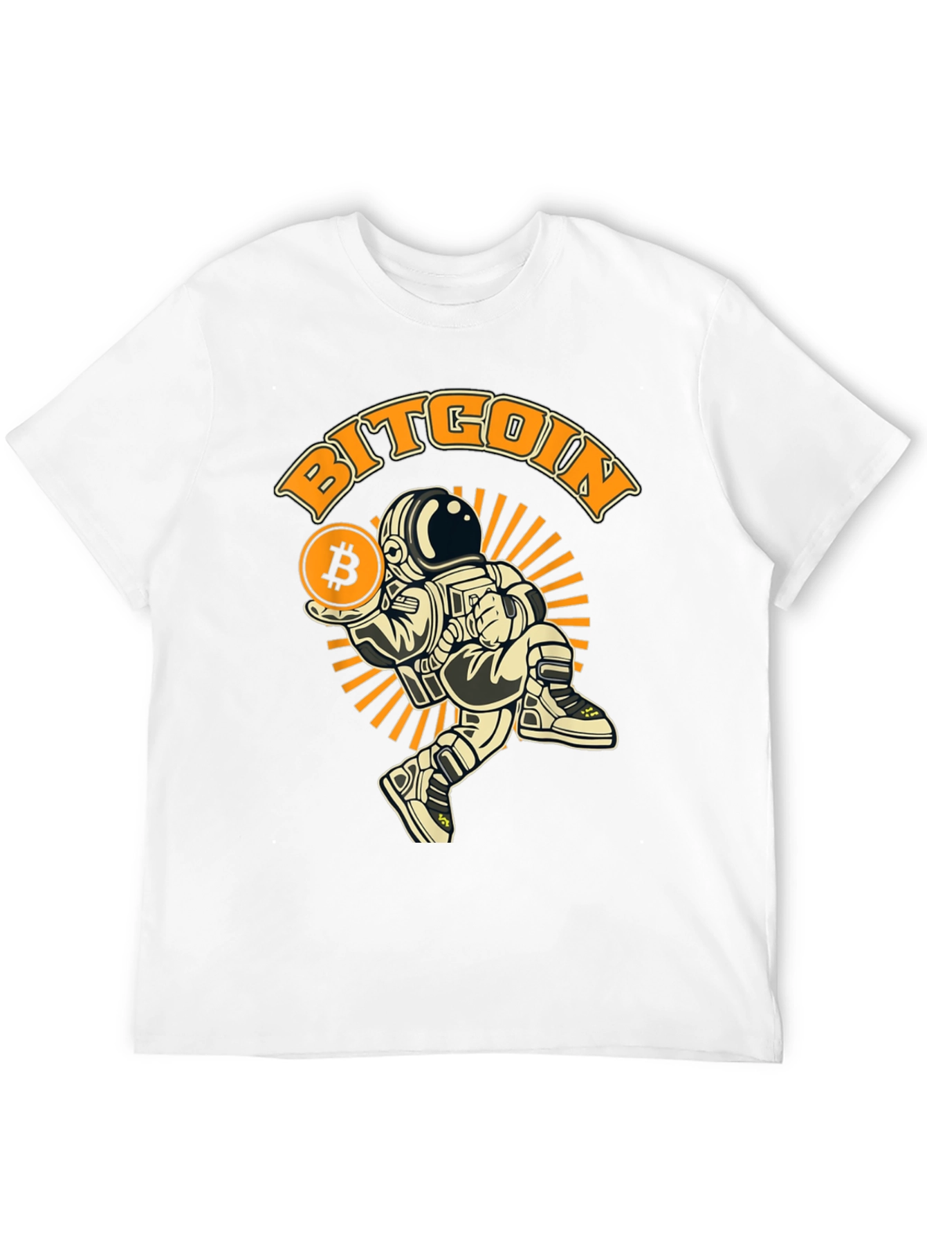 Bitcoin Astronaut T-Shirt - Crypto Fashion