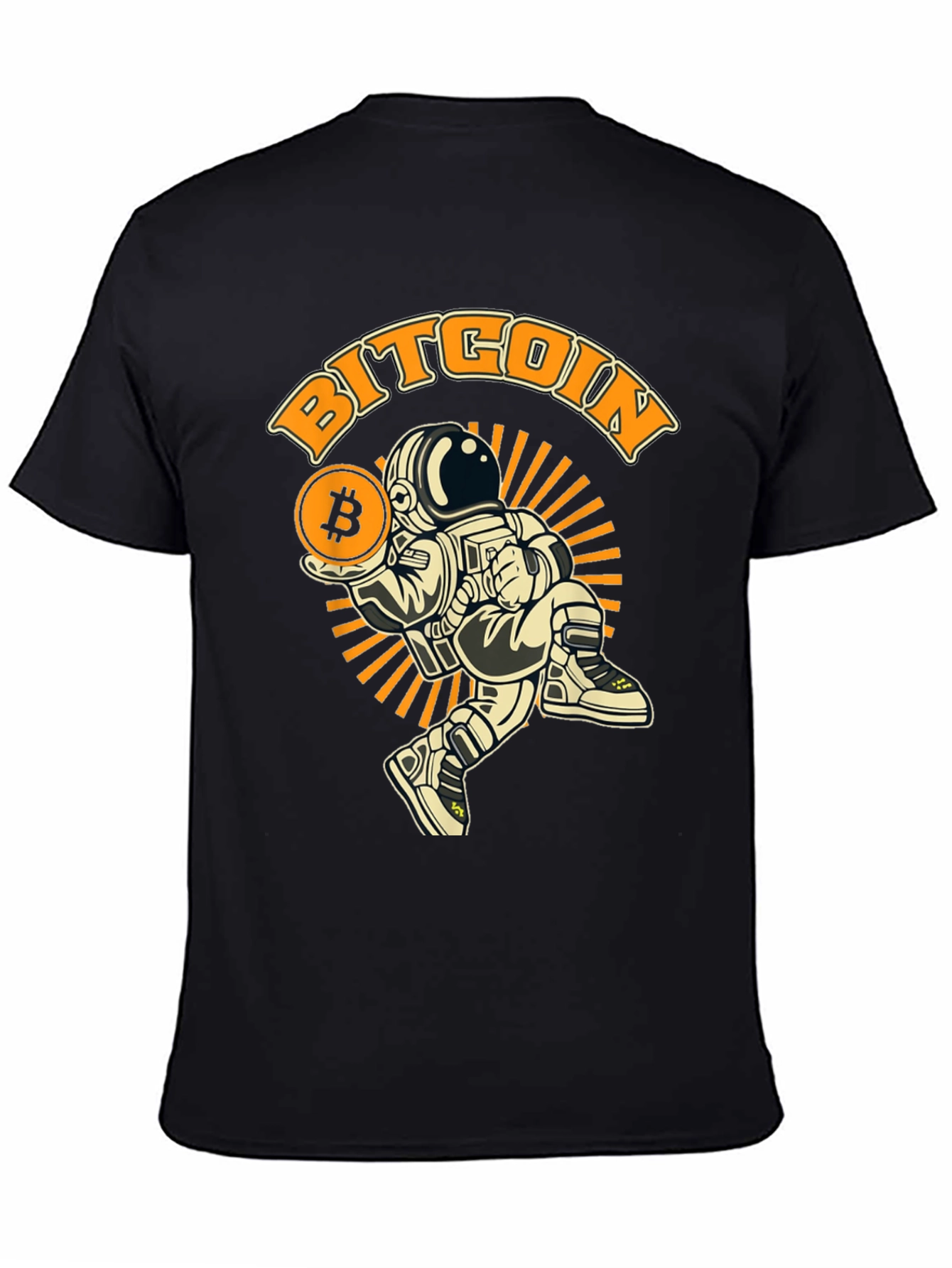 Bitcoin Astronaut T-Shirt - Crypto Fashion