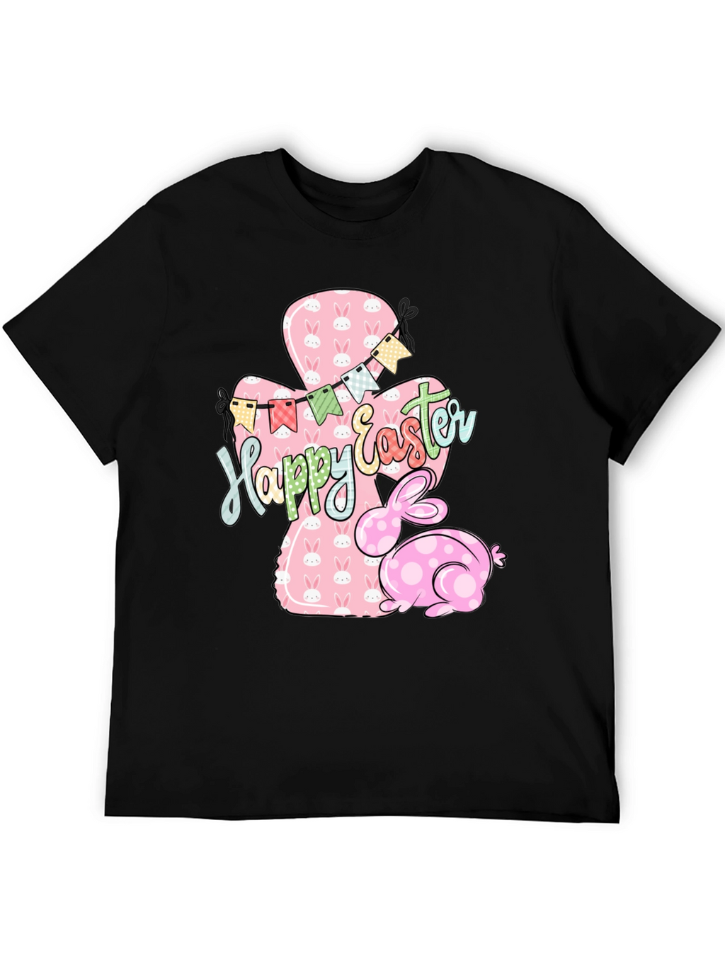 Happy Easter Bunny T-Shirt - Cute Holiday Style
