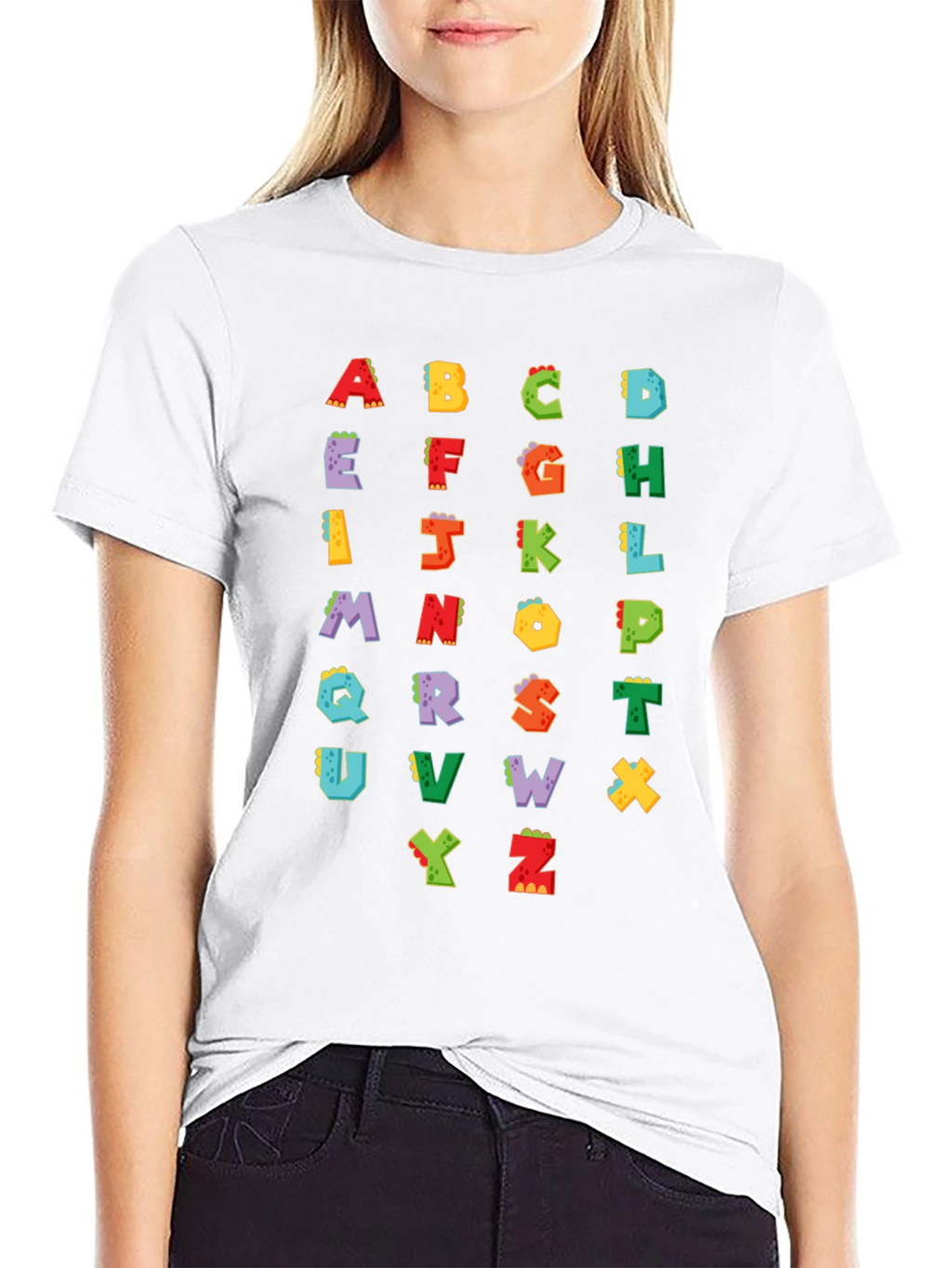 Dinosaur Alphabet T-Shirt - Learn the ABCs!
