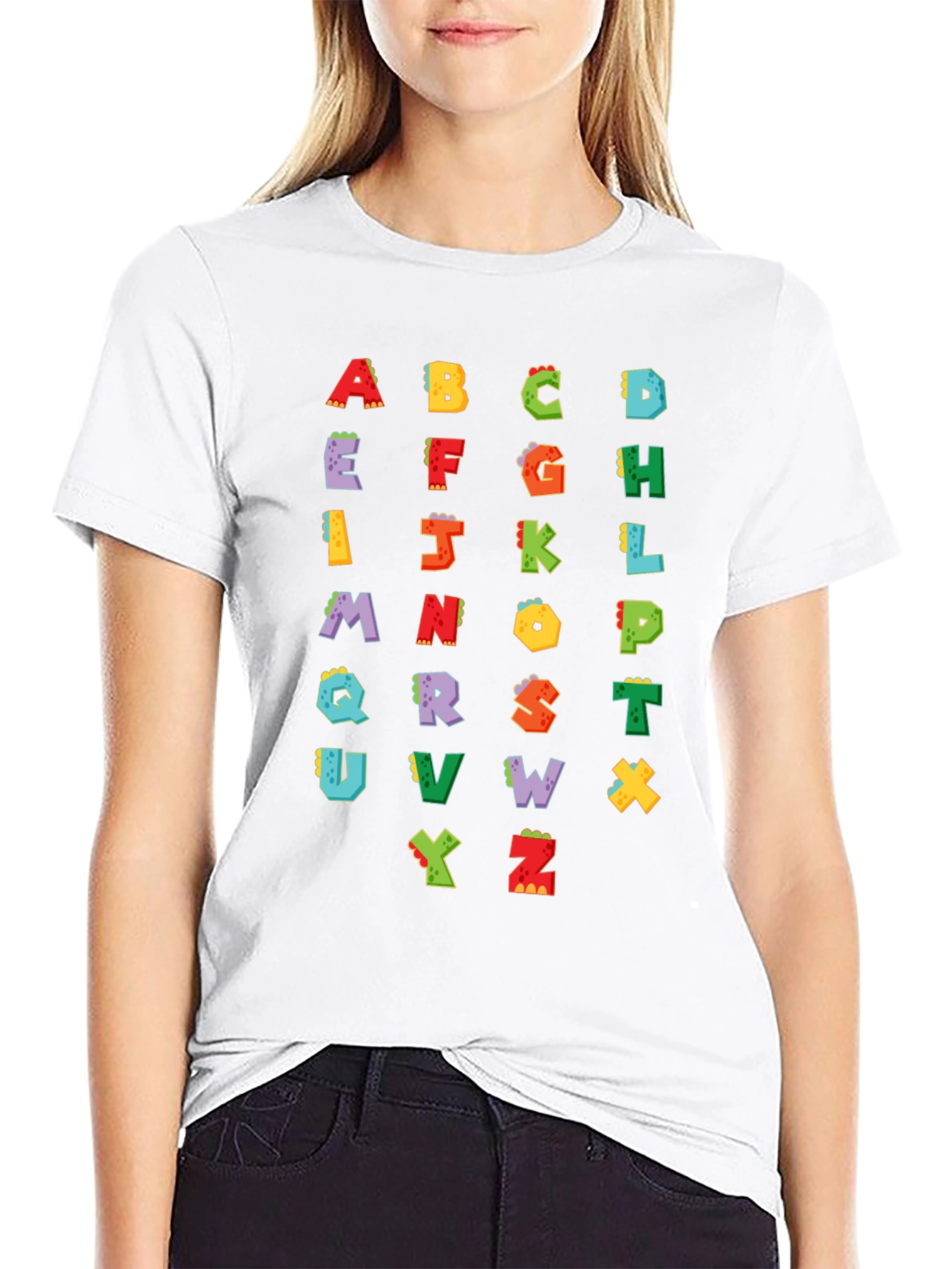 Dinosaur Alphabet T-Shirt - Learn the ABCs!