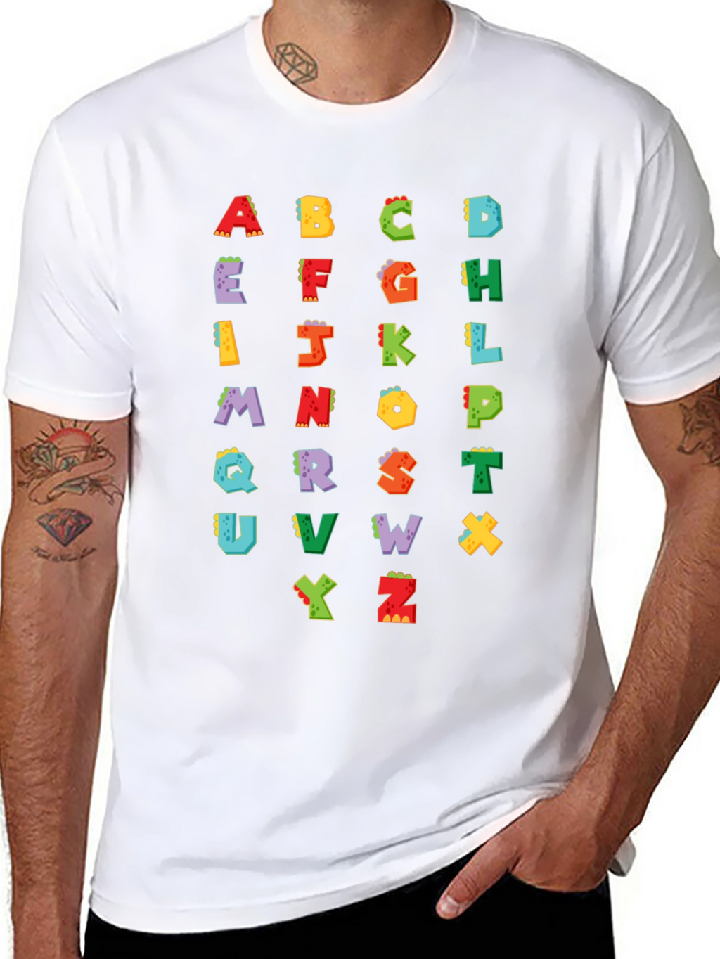 Dinosaur Alphabet T-Shirt - Learn the ABCs!