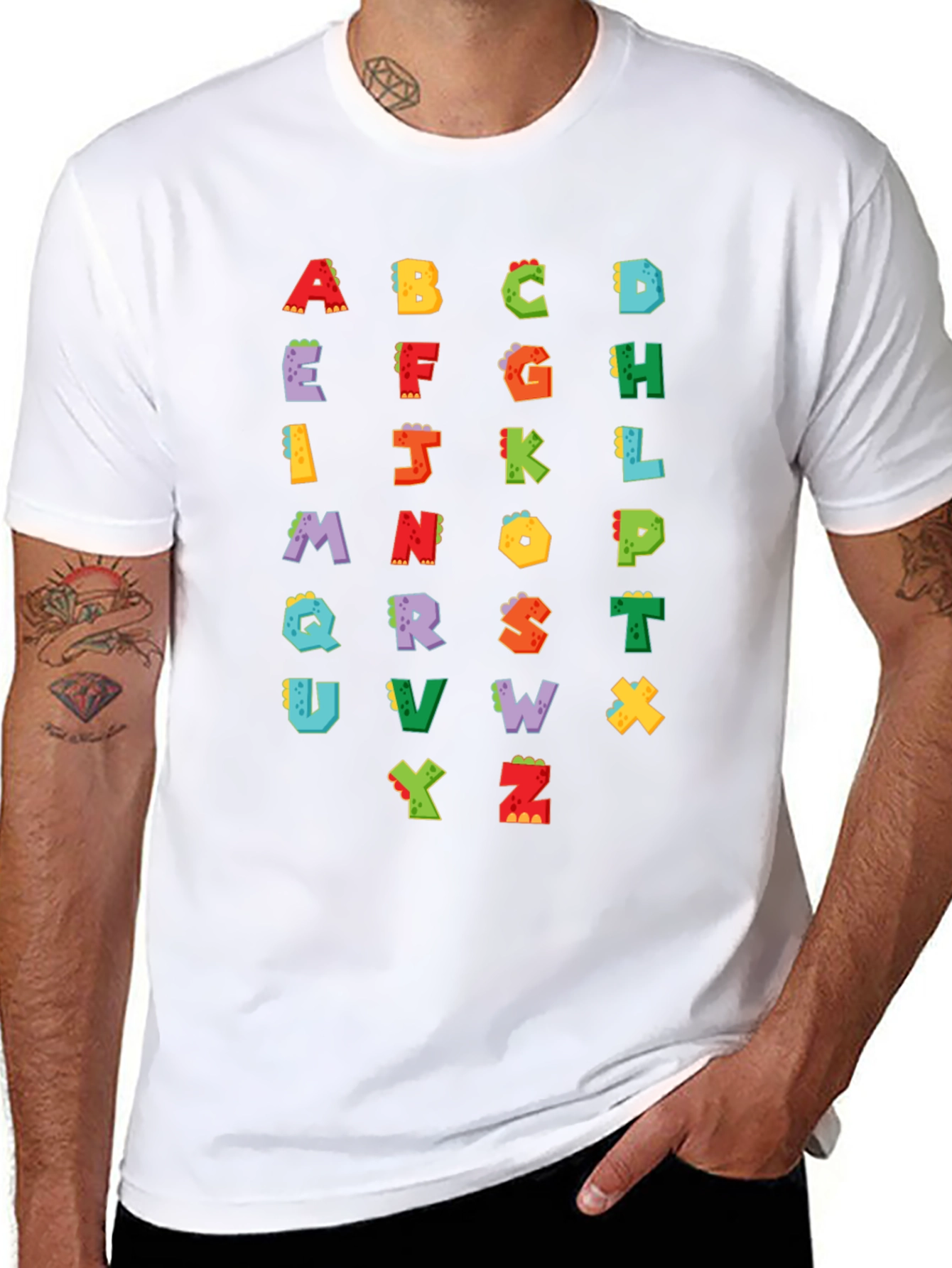 Dinosaur Alphabet T-Shirt - Learn the ABCs!