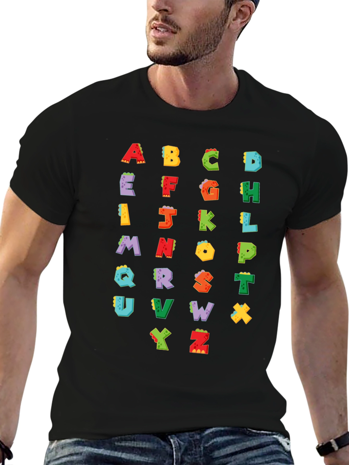 Dinosaur Alphabet T-Shirt - Learn the ABCs!