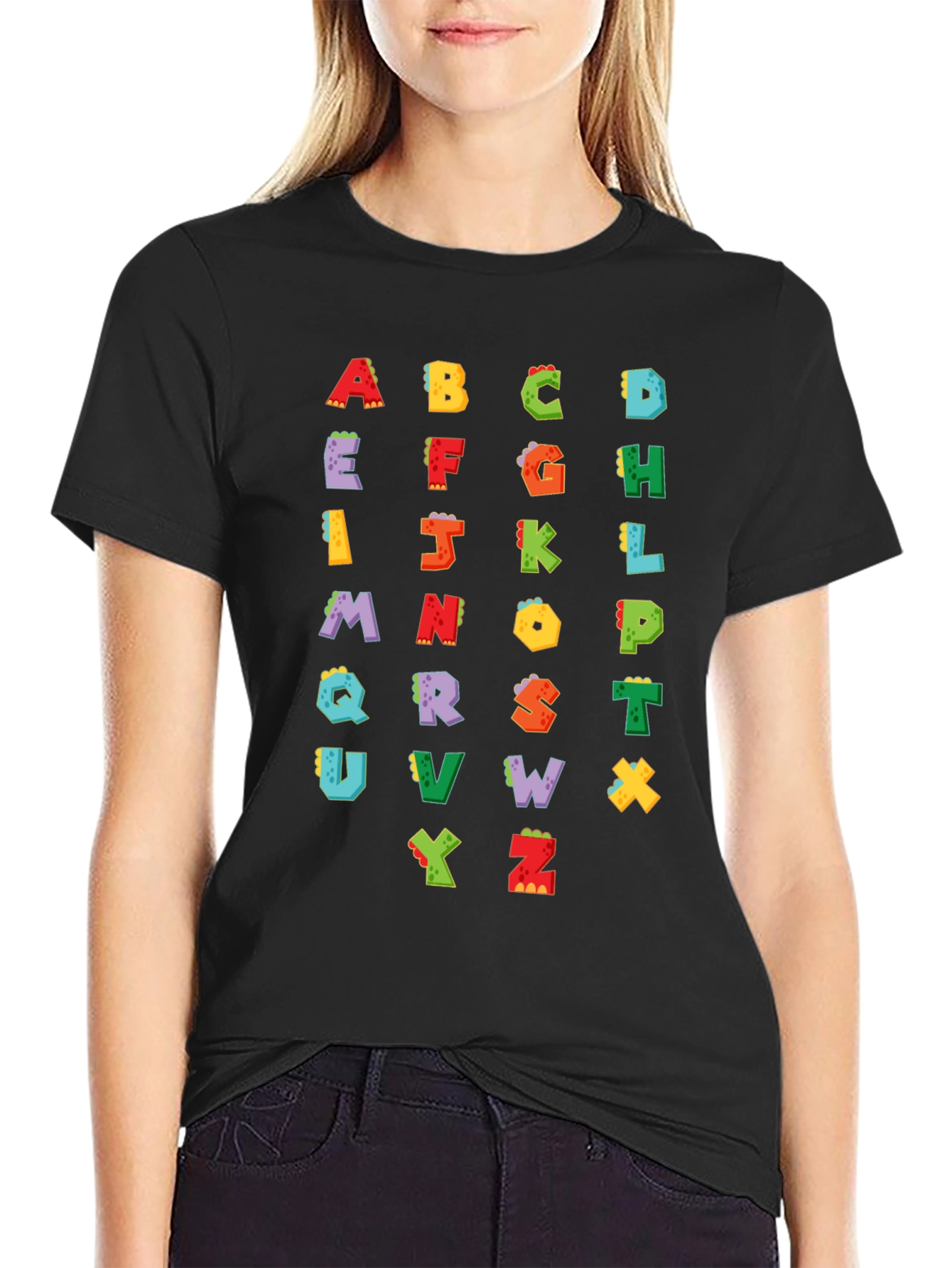 Dinosaur Alphabet T-Shirt - Learn the ABCs!