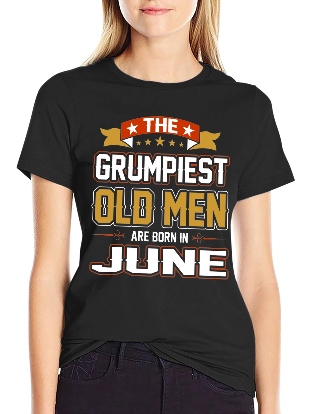 Grumpiest Old Men Born in June T-Shirt